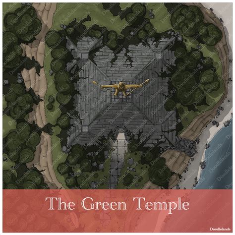 Green temple talisman